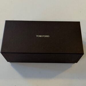 Tom Ford Elegant Brown Box with Gold Detailing